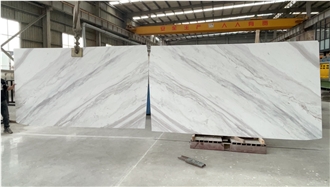 Dramas White Marble Slabs