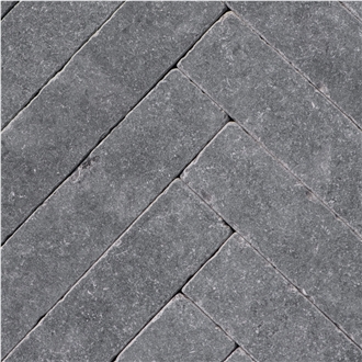 London Grey Limestone Brushed Tiles