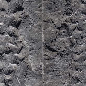 London Grey Limestone Rock Face Wall Tiles