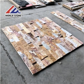 Wholesale Colorful Slate Wall Stacked Stone Veneer