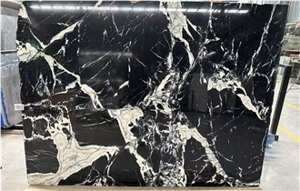 Bvlgari Napoleon Black Nature Black White Stone Tiles