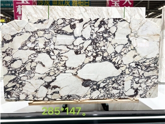 Calacatta Viola Natural Marble Slabs Tile For Decoration
