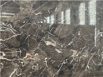Chinese Emperador Wall Tiles Marble Slab