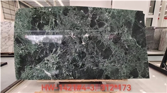 Italy Natural Green Marble Verde Alpi Tiles Slab