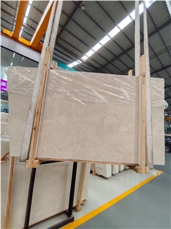 Turkey Nature Marble Stone Crema Uno Tiles Slab