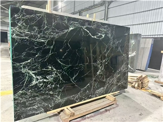 Verde Alpi Marble Tiles Slab Custumize Size