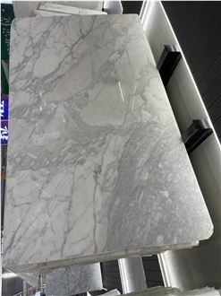Beautiful Natural Carrara White Marble Tiles Slabs Stone