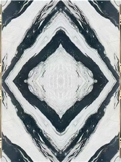 China Panda White Marble Slabs