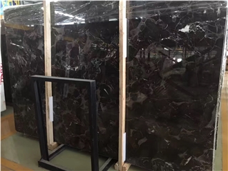 Dark Brown Emperador Marble Slabs
