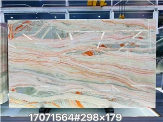 Natural Colorful Onyx Big Slab Tiles