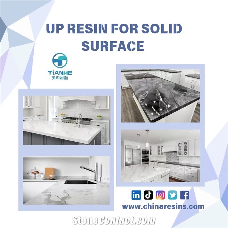 Solid Surface UP Resin, Quartz Slabs Resin