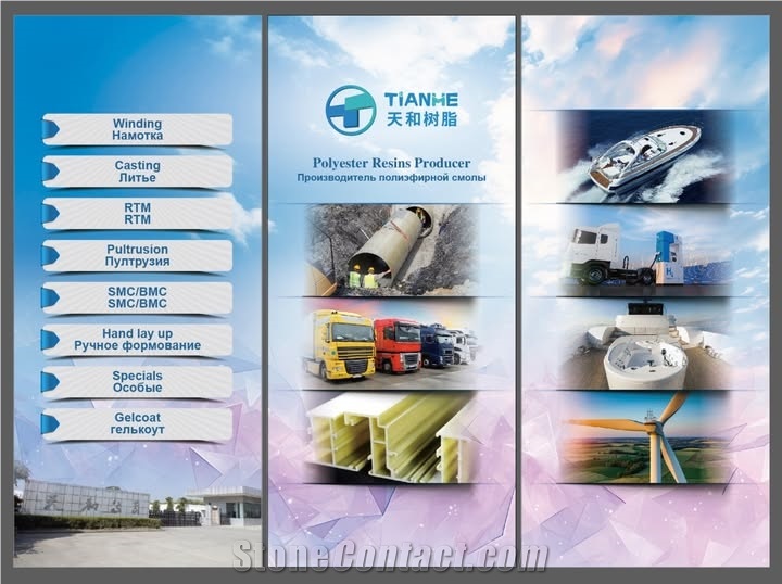 Solid Surface UP Resin, Quartz Slabs Resin