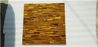 Tiger Eye Semiprecious Stone Slabs
