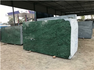 India Green Marble Slabs, Marble Tiles