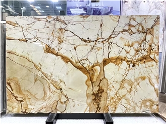 Roman Impression Quartzite Slabs For Countertops And Table