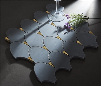 Customized Marble Mosaic Tiles For Interior Wall Decoration
