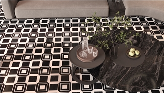 Modern Design Green Mosaic Tiles For Bathroom Wall