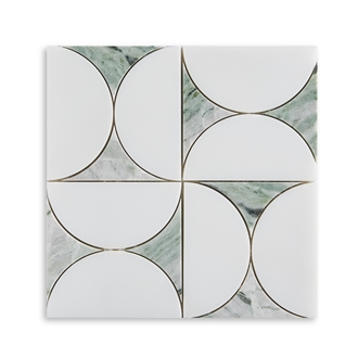 Square Marble Mosaic Tiles For Wall, Floor, Pool Decoration