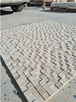 3D Travertine Mosaic Tiles