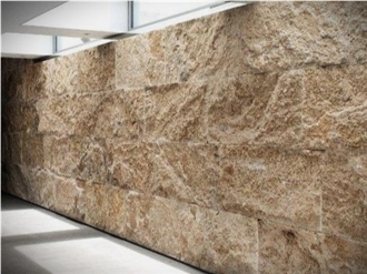 Big Size Split Face Travertine Split Wall Stone