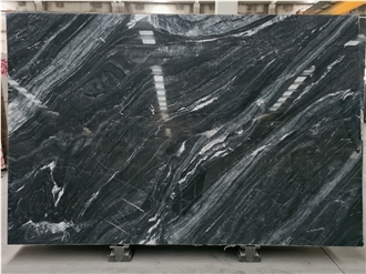 Palia Black Marble Slabs