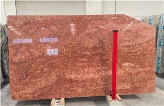 Red Travertine Slabs