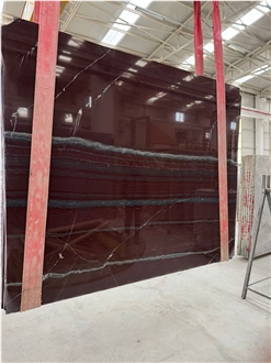 Rosso Laguna Marble Slabs