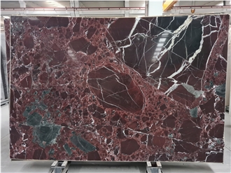 Rosso Lepanto Marble Slabs