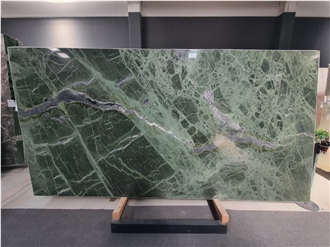 Teos Green Marble Slabs