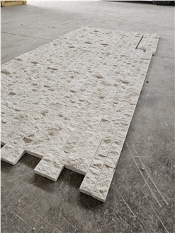 Z Panel Travertine Split Stone Veneer Wall Panels