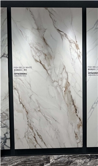 3200*1600 Fish Belly Gold Matt 1.2Cm Porcelain Tiles