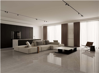 China Armanigrey Polished 12Mm Sintered Stone Slabs