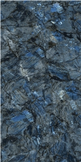 China Labradorite Blue Polish 12Mm Sintered Stone Slabs