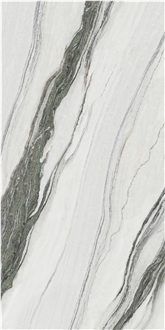 China Verde Prato Glossy Green 12Mm Sintered Stone Slabs