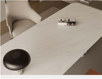 Snow Mountain Sintered Stone Restaurant Table Tops