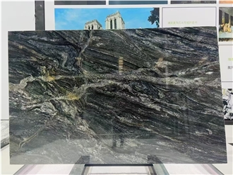 Brazil Eagle Blue Granite Slabs, Wall And Floor Tiles