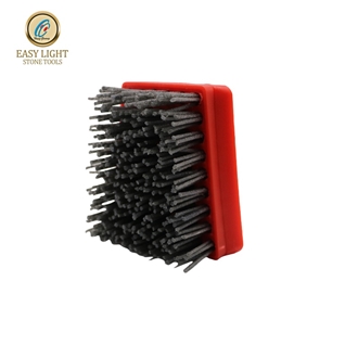Round Frankfurt Fickert Diamond Brushes For Stone Polishing