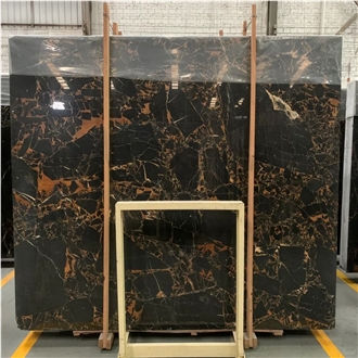 Portoro Marble Slabs, Tiles