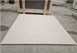 Beige CM Finene Grain Limestone Tiles, Slabs