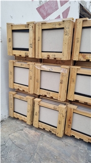 Beige CM Finene Grain Limestone Tiles, Slabs