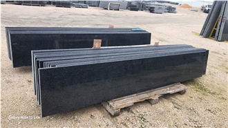 Nero Nebiyan Black Granite Slabs