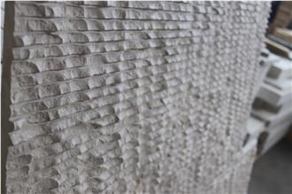 Gohare / Gohara Limestone Cut-Broken Combed Tiles