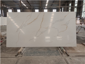 Quartz Slab Artificial Stone Slabs Hot Sale Pattern 6123