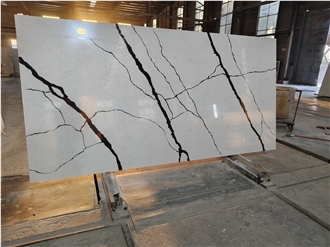 Quartz Slab Artificial Stone Slabs Hot Sale Pattern 7395