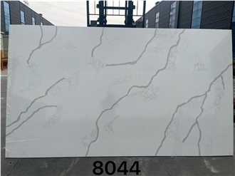 Quartz Slab Artificial Stone Slabs Hot Sale Pattern 8044