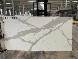 Quartz Slab Artificial Stone Slabs Hot Sale Pattern HUI2006