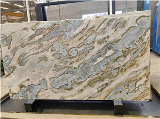 Maldives Blue Marble Tiles Slab
