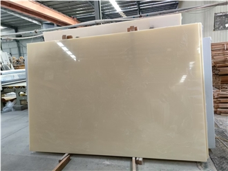 Golden Silk/ Mango Silk/ White Jade Artificial Stone Slabs