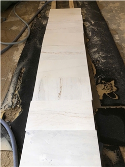 Vietnam Calacatta Carrara White Marble Tiles