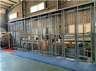 Gray Display Rack- Top With Lights